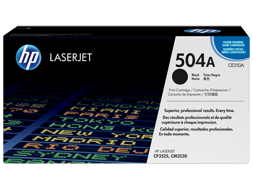 Mực in HP 504A Black LaserJet Toner Cartridge (CE250A)